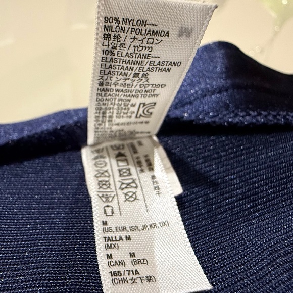 American Apparel Disco Pants in Midnight Navy Blue | Size Medium - Picture 14 of 14